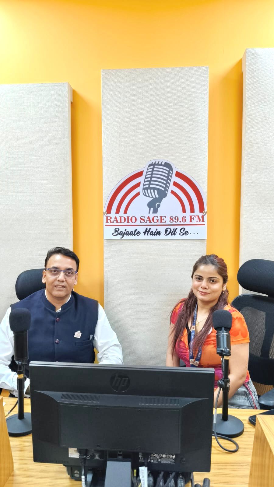 RJ Anjali interviewing Dr. Ankur Saxena